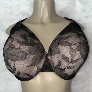 LANE BRYANT CACIQUE LIGHTLY LINED FULL COVERAGE BRA SZ 46DD